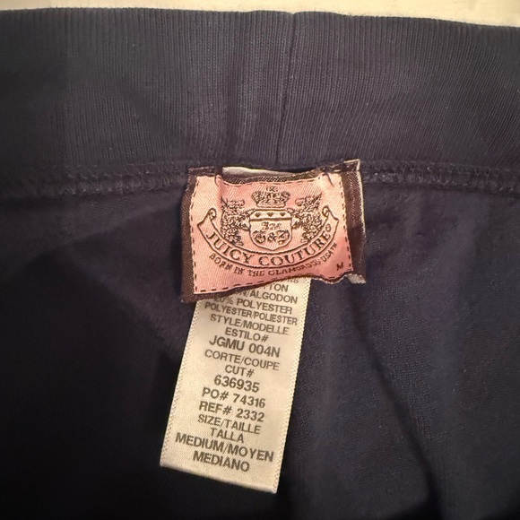 Vintage y2k wide leg sweatpants juicy couture - Picture 3 of 4